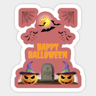 happy halloween Sticker